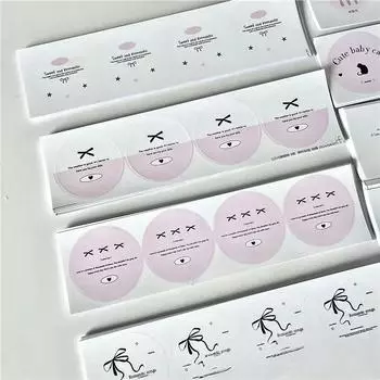 36 шт. балетная лента бант круглая запечатывающая наклейка девушка 3-дюймовая фотокарточка упаковка бумажный пакет подарочная бумажная коробка DIY декоративная этикетка