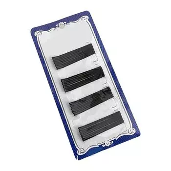 36 шт. Черный Одно Слово Зажим Модный Многофункциональный Металлический Черный Одно Слово Заколка Для Волос