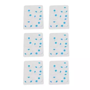 36 шт. демпферы для барабанов, гели, силиконовые гелевые подушечки, мягкие демпферы для барабанов, тарелки, контроль тона, синие, белые точки