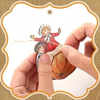 36 шт., деревянные подвесные украшения на Хэллоуин с веревкой, подвески в виде тыквенных призраков, украшения для вечеринки на Хэллоуин для дома, детские подарочные поставки