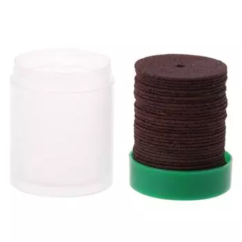 36 шт. Диск для резки смолы, лезвие дисковой пилы, шлифовальный круг, аксессуары для вращающегося инструмента, абразивный шлифовальный диск 24 мм коричневый