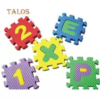 36 шт./компл. для детей, новинка, алфавит, номер, головоломка из ЭВА, пенопластовые обучающие коврики, игрушки, игрушки и хобби