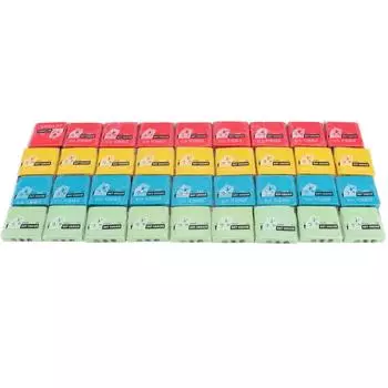 36 шт. ластики-клячки 4 цвета для студентов рисование эскизы живопись художественные принадлежности