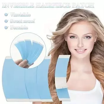 36 шт./лот супер прочная синяя лента для волос водонепроницаемая двухсторонняя клейкая система для волос супер лента для кружевного парика синий