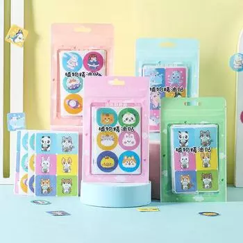 36 шт мультяшный пластырь от комаров, чистое растительное эфирное масло, антимоскитный пластырь A