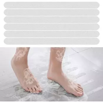 36 шт. нескользящих наклеек для ванны, высокоадгезивные нескользящие наклейки для душа, напольные ручки для душа, лестницы для душа в ванной(чистый)