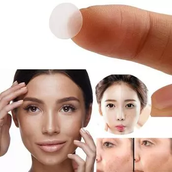 36 шт. пластырей для лечения акне, лечение акне, кожа лица, гигиеническая удобная наклейка, средство для удаления прыщей и пятен, 8 мм * 24, 12 мм * 12 прозрачный