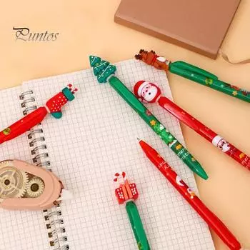 36 шт. Рождественская гелевая ручка с наконечником 0,5 мм, ароматизированная чернильная ручка, ручка-нажимная ручка с черными ароматизированными чернилами, наполнители для чулок для студентов, учителей, офисных работников 36pcs