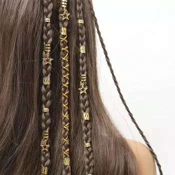 36 шт. Винтажные звездочки, украшения для волос, бусины, аксессуары для волос #468708 золотой