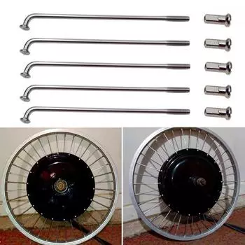 36 шт. велосипедные спицы, долговечные многофункциональные легкие спицы для горного велосипеда для велосипеда 95mm