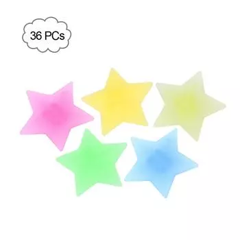 36 шт. Звездные бусины детские пластиковые велосипедные спицы для спиц велосипедные спицы украшения