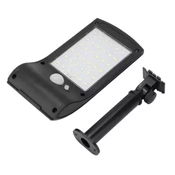 36 светодиодов водонепроницаемый садовый двор солнечный датчик света настенный светильник