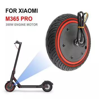 36 В 350 Вт Замена двигателя для электрического скутера Xiaomi M365 Pro, колесо скутера Front motor tire - type 4