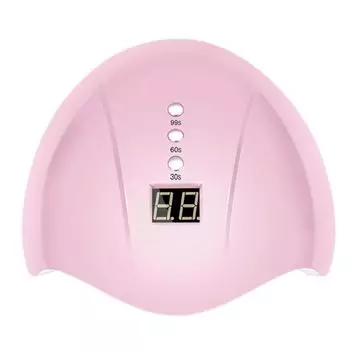36 Вт 12 светодиодов Led Nail Dryer УФ-лампа Light Nail Gel Usb Маникюр Гель-лак Инструменты для дизайна ногтей Маникюр розовый