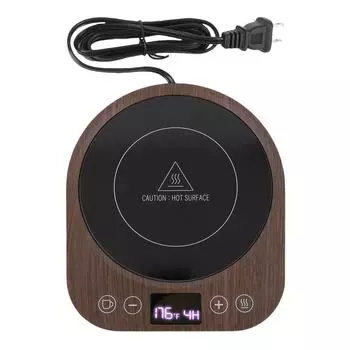 36 Вт Подогреватель кружки 3 температуры Автоотключение Подогреватель чашки для свечи для чая молока для учебы офиса вилка США