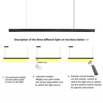 36 Вт светодиодный подвесной светильник Hip Light, регулируемая высота, переносной светодиодный подвесной светильник для гостиной, идеально подходит для дома и буре White
