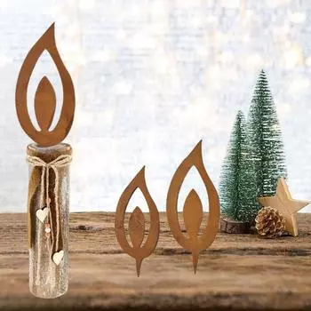 37319 шт. Металлические садовые колья цвета ржавчины, железные, декоративные, для улицы, всепогодные B