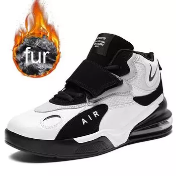 37~45 Mens Winter Air-Cushion Boots Designer Leather 2024 Sneakers Sport Women Shoes for Men Running Basket Trainers Basketball 37