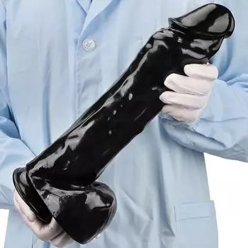 37*7,2 см Черный ПВХ Большой Анальный Расширение Анальная Пробка Искусственный Фаллоимитатор Мастурбатор Фистинг Секс-Игрушки Для Взрослых Большой Член Реалистичный Пенис