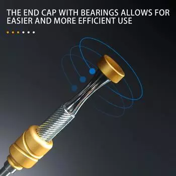 37 in 1 Precision Screwdriver Set Magnetic Hand Repair Tools Low Gravity Design Solid Metal Handle with S2 Steel Micro Drill Bit