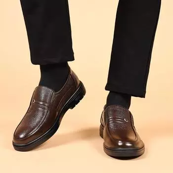 37 Взрослые туфли очень маленького размера 35 мягкая подошва мужская супер маленькая кожа 36 тонкие ноги маленькие ноги деловая обувь повседневная кожаная обувь 35