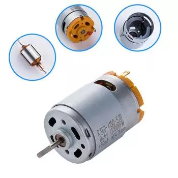 380 микромотор 7,4 В вентилятор пылесоса 385 мотор фен 12 В соковыжималка отвертка мотор HR380S