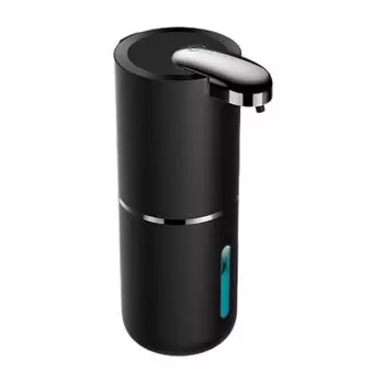 380 мл бесконтактный дозатор мыла с USB-зарядкой и инфракрасным датчиком для домашнего офиса Foam чёрный