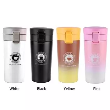 380 мл термокружка с двойными стенками 304 чашка для кофе чай вакуумный термос фильтр бутылка для воды горячая холодная изолированная термокружка для кофе розовый