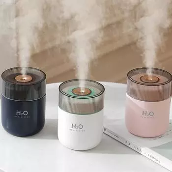 380 мл USB увлажнитель воздуха ультразвуковой туманообразователь домашний офис освежитель воздуха мини увлажняющий распылитель цветной ночник автоматическое отключение белый