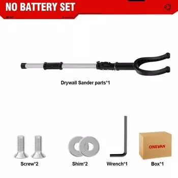 380 мм бесщеточный электрический шлифовальный станок для гипсокартона 1300 Вт полировщик стен бытовая портативная шлифовальная машина для стен