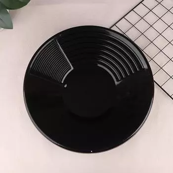 380 мм лоток для промывки золота ABS просеивающий классификатор золота моечный лоток сито аксессуар зеленый лоток для промывки золота инструмент для промывки золота классификатор золота чёрный