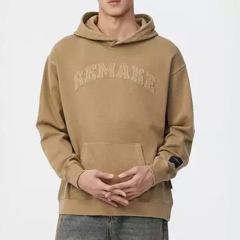 380G осень и зима американский ретро свитер с капюшоном мужской свободный большой размер молодежная мужская одежда модный топ мужская одежда M черный серый