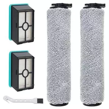 3831 Сменные щетки и фильтр для пылесоса Hard Floor Expert 3831 HF2 3845 3847 3848, Подходят для сменных частей Bissell Crosswave