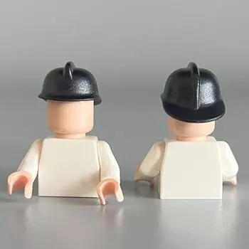 3834 Миниатюрные аксессуары Строительный блок из мелких частиц со шляпой, пожарная шляпа 0,1 кг