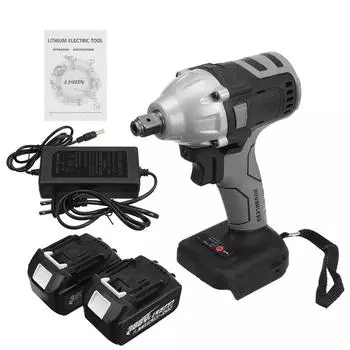 388VF 800 Нм, бесщеточный электрический ударный гайковерт, перезаряжаемый квадратный аккумуляторный ключ 1/2, электроинструменты для батареи Makita 18 В machine