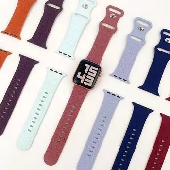38/40/41/42/44/45/49 мм ремешок для часов Correa с гравировкой для iWatch Serie, браслет для часов Apple для мужчин