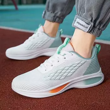 38-45 Модная мягкая подошва для отдыха на природе Повседневная спортивная обувь Мужские амортизированные кроссовки для бега Роскошные дизайнерские теннисные мужские кроссовки с толстой подошвой 38