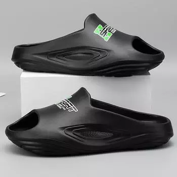 38-45 Мужские Большие Размеры Простые и Модные Домашние Тапочки Уличная Пляжная Обувь Сандалии 38/39 белый