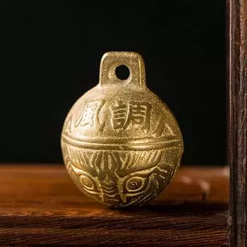 38 мм античная бронза латунь металлические колокольчики DIY ремесленные подвески бусины 1pcs