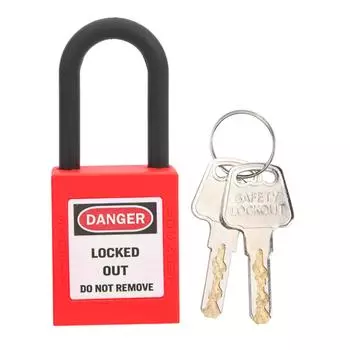 38 мм Блокировка замка нейлоновая промышленная инженерная изоляция безопасность пылезащитное устройство для