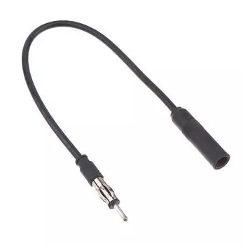 38 см автомобильный Fm Am радио автомобильный антенный удлинитель кабель шнур разъем Din коаксиальный кабель автомобильный радио антенный удлинитель кабель Onesize