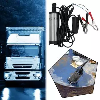 38MM портативный мини 12V электрический для перекачки масла воды из нержавеющей стали замена переноса W6V9