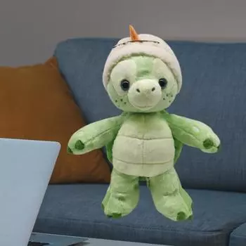 38см Плюшевая кукла Изысканная деятельность Подарки Настольный стол Украшение Мода Мультфильм Черепаха Подушка Игрушка День Рождения Подарок