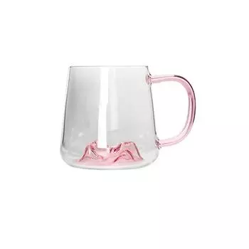 395 мл 13,6 унций креативная чашка Iceberg Cup с ручкой, разноцветная бутылка для воды для дома, персонализированный коктейльный бокал 395ml 1pcs