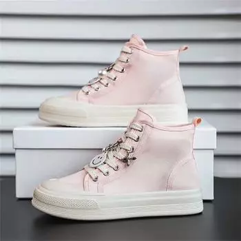 39-40 Розовые эргономичные туфли для девочек Черные ботинки Женские кроссовки Высокие женские спортивные винтажные кроссовки Tenni Teni Donna 4.5