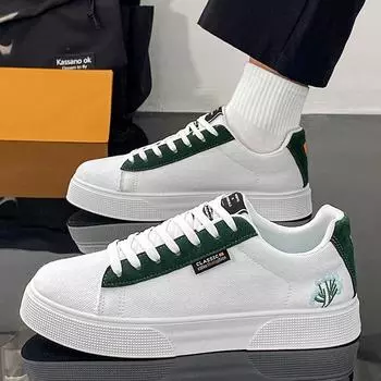 39-44 Модные парусиновые кроссовки для мужчин, повседневные кроссовки на платформе, роскошные дизайнерские теннисные туфли для студентов, мужские кроссовки для мальчиков 39 белый
