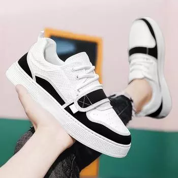39-44 Fashion White Board Shoes for Men s Sneakers Casual Platform Luxus Designer Tnis Masculino Student Outdoor Shoes for Boy 39