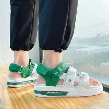 39-44 Летние новые мужские повседневные модные дышащие сандалии модные персонализированные трендовые мужские туфли 39