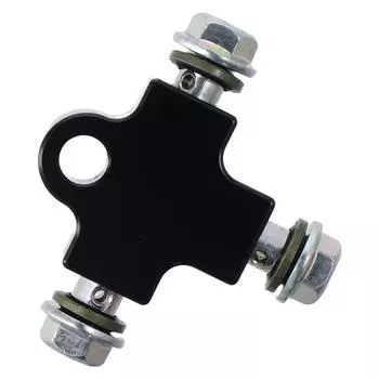 39*44 мм трубка черный тройник прочный адаптер для мотоцикла ATV