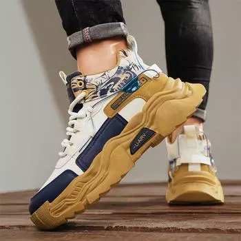 39-44 Модные кроссовки для мужчин Обувь Luxus Designer Tnis Masculino Platform Running Tennis Shoes for Boy Casual Hard-Wearing 39